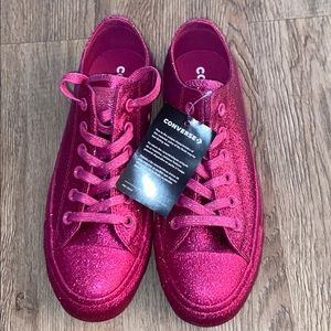 NWT RARE SPARKLY CONVERSE 8💖